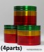 42mm Rasta Aluminum Grinder (4parts)