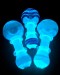 3.75'' Double Rim Glow In The Dark Color Head