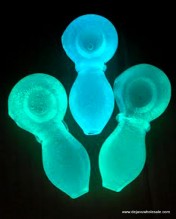 3.25'' Single Rim Glow In The Dark Pipe
