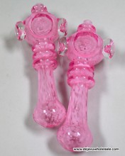 5.5'' Pink Pointed Head Spoon Pipe