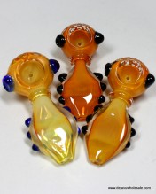 4'' Honey Comb Head Flat Body with full Fumed Pipe
