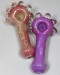 4.75'' Milky Slime Tube With Marble Hand Pipe