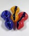 4.5'' Full Tusting Art Dichro Spoon Pipe