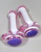4.75'' Pink Pipe With White Striped