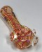 5'' Heavy Smoke Hand Pipe With Gold Art