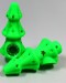 5.25'' Christmas Tree Silicone Hand Pipe