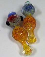 5'' Bubble Art Fancy Design Hand Pipe