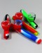 4'' Silicone Hand Pipe With Glass Bowl