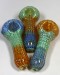 4.5'' Mix Three Color Cut Art Pipe