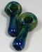 3.75''Double Glass Color Tube Hand Pipe Round Mouth Pcs