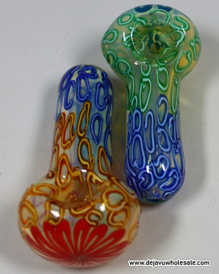 4'' Inside Out Color Art Hand Pipe