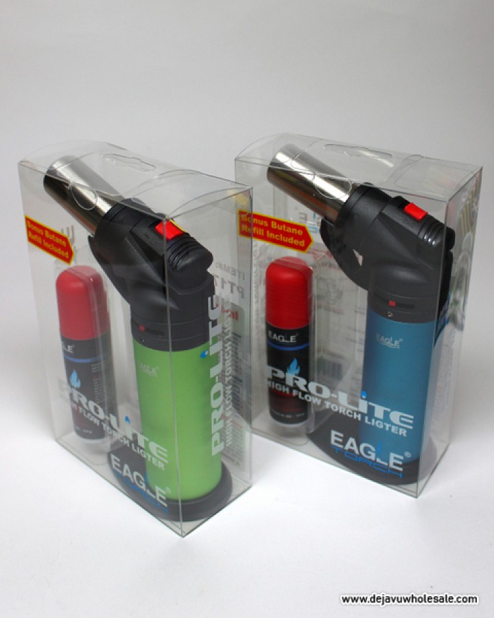 Eagle Torch Pro Lighter High Flow Torch Bonus Butane Refill Included (6