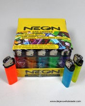 Neon Lighter 50 Count Tray (3"-m)