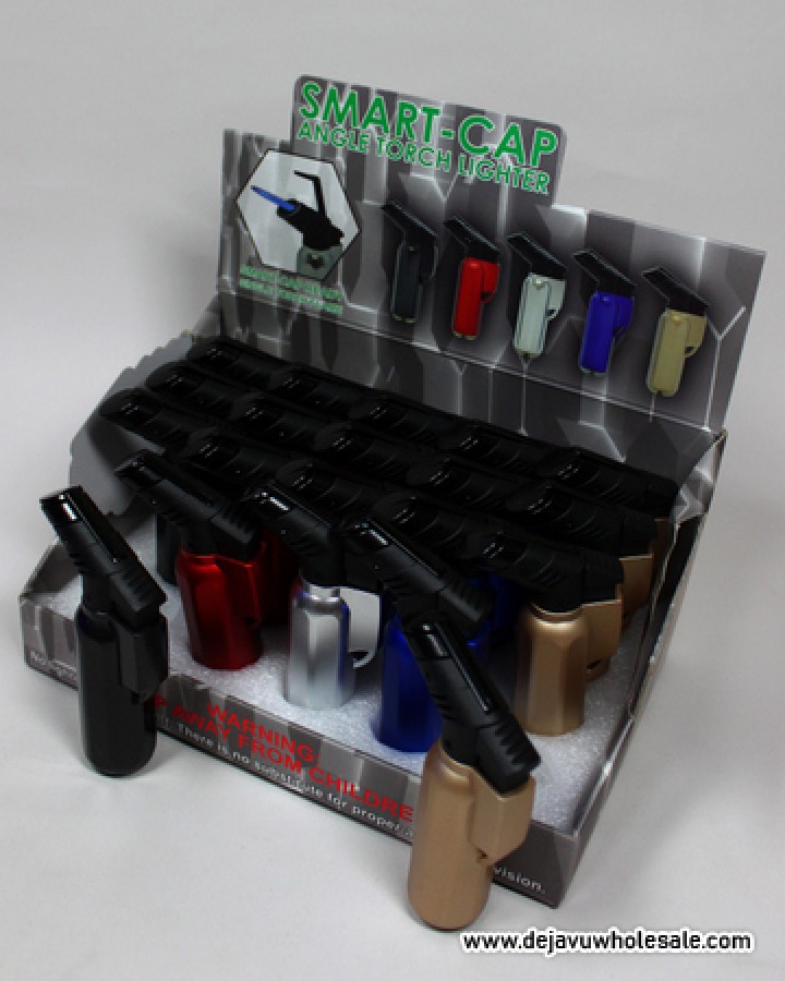 Smart Cap Angle Torch Lighter(20 Pcs Per Box)
