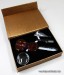 14mm Nectar Collector Kit Guitar Glass Kit with Curved Glass Bowl Nail Titanium