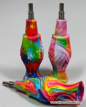 5'' Silicone Nectar Collector (10 mm Steel Nail)