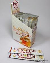 High Hemp Honey Pot Swirl Organic Wraps 25 Packs Per Box