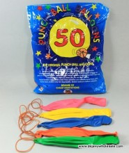 8" Punch ball Balloon (50 Ct)