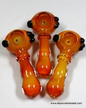 4'' Gold Fumed Triple Marble on Head Pipe