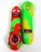 5'' Unbreakable Silicone Pickle Hand Pipe With Glass Bowl