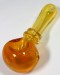 4.5'' Gold Fumed Transparent Hand Pipe