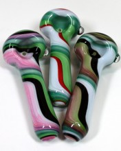4.5'' USA Rose Color High Med Hand Pipe