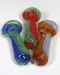 4'' Multi Color Tusting Art Fancy Hand Pipe