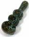 5.75'' Triple Bowl Dark Frit Color Hand Pipe