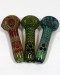 4.5'' Outside Full Art Spoon Pipe With Imported Color