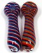4.75'' Spiral Striped Multi Color Hand Pipe