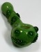 5'' Double Glass With Leaf Art Design Smoking Had Pipe