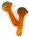 4.25'' Gold Fumed Skinny Hand Pipe
