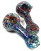 4'' Multi Color Dot Frit Hand Pipe