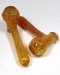 5.75'' Gold Fumed Hammer Hand Pipe