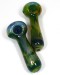 4.5'' Double Glass Art Spoon Pipe