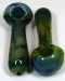 4.5'' Double Glass Art Spoon Pipe