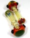 5'' Double Rim Rasta Colored Head Spoon Pipe