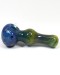 5'' Double Glass Art Design Head Hand Pipe 150g