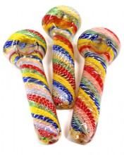 5'' Imported Color Art Rotted Spoon Pipe