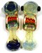 5'' Square Body Rasta Design Hand Pipe