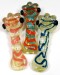 5.5'' Frit And Multi Marble Glass Hand Pipe