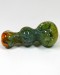 4.5'' Triple Ball Heavy Glass Art Spoon Pipe (140g)