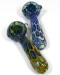 Double Glass Dot Art Spoon Pipe(100g)