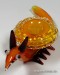 7'' Yellow Snail Glass Hand Pipe