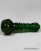 4.75'' Green Wrinkly Hand Pipe