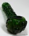 4.75'' Green Wrinkly Hand Pipe