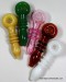 4.5'' Honeycomb Screen Triple Rim Slime Color Hand Pipe
