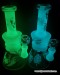 8'' Glow In The Dark Shower Head Perc Inside with 14mm Bowl