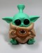 Baby Yoda Silicone Water Pipe