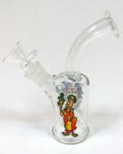 5.5'' Mouth Pcs Bending Sweet And Cute Killer Mini Bong (2 in 1 Down stem Bowl)